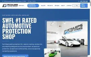 Detailers of Fort Myers website