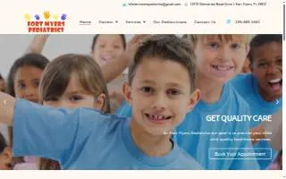 Fort Myers Pediatrics website