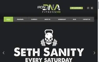 IronDNA Fitness of Iona website