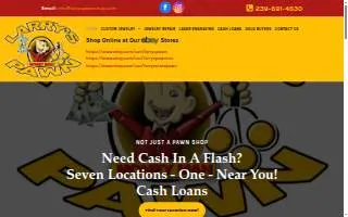 Larry's Pawn Shop website