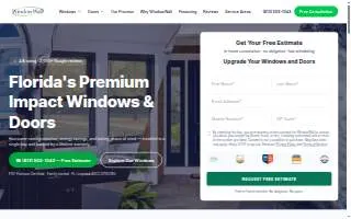 WindowWall of Fort Myers website