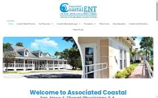 Associated Coastal Ent website