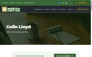 Colin Lloyd Bankruptcy Attorney of Fort Pierce website