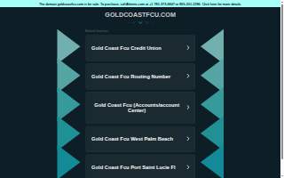Gold Coast Federal Credit Union - St. Lucie