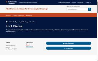 HCA Florida Institute for Gynecologic Oncology - Fort Pierce