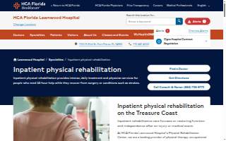 HCA Florida Lawnwood Hospital Physical Rehabilitation Center