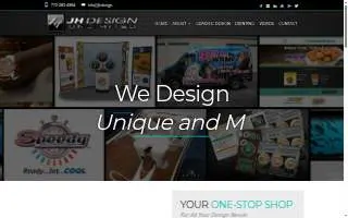 JH DESIGN UNLIMITED website