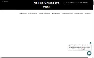 Loutos Law Firm website