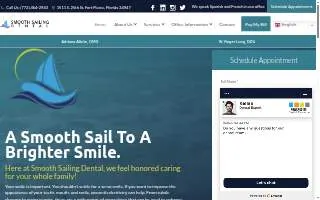 Smooth Sailing Dental - Dr. Roger Long website