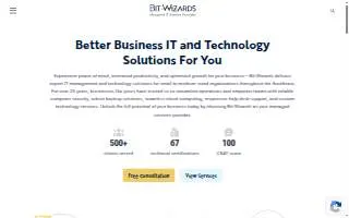 Bit-Wizards website