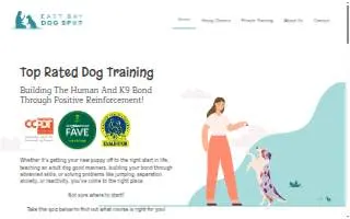 East Bay Dog Spot Dog Training of Fort Walton Beach website