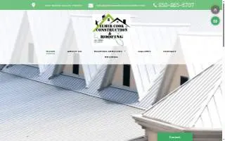 Elmer Cook Construction website