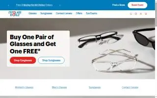 Eyeglass World of Fort Walton Beach website