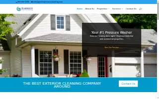 Garnett Pressure Washing, LLC website
