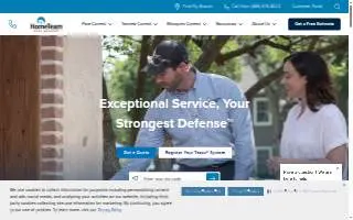 HomeTeam Pest Defense of Dale City website