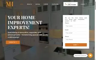 Many Home Solutions website