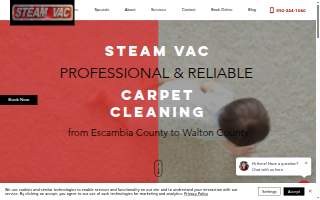 Steam Vac Carpet Cleaning