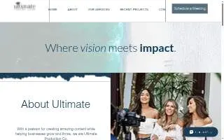 Ultimate Production Company of Fort Walton Beach website