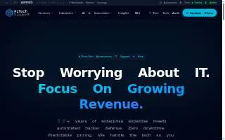 FL Tech Support website