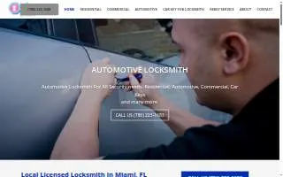 Magic City Locksmith website