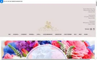 May Crazy Bloom Flower Shop of Fountainbleau website