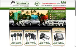 Mobile Miami Locksmith of Fountainbleau