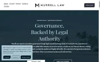 Murrell Law, LLC website