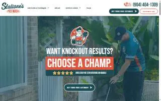 Stallone’s Pro Wash website