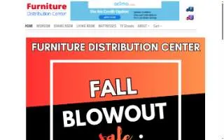 Furniture Distribution Center of Gainesville website