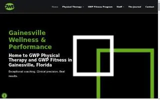 GWP Physical Therapy website