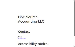 One Source Accounting LLC
