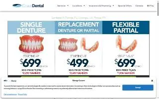 Coast Dental of Golden Gate website