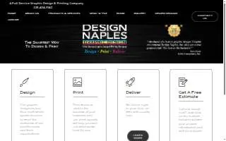 Design Naples, Inc. website