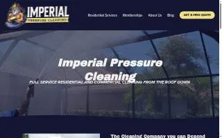 Imperial Pressure Cleaning website