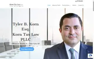 Korn Tax Law PLLC website