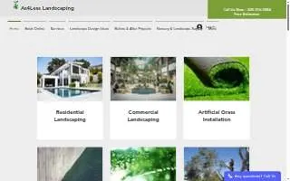 AS4Less Landscaping of Golden Glades website