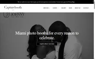 CaptureBooth MIA website