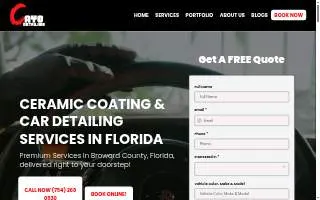 Cayo Mobile Detailing & Ceramic Coating of Florida website