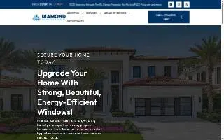 Diamond Windows & Doors website