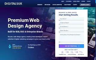 Digital Silk website