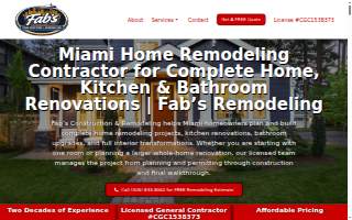 Fab's Construction & Remodeling