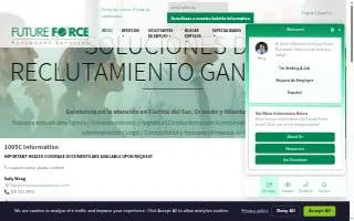 Future Force Personnel Services website