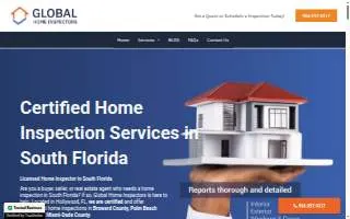 Global Home Inspectors Wind Mitigation and 4 Point Inspection of Golden Glades website