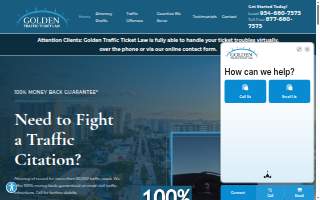 Golden Traffic Ticket Law