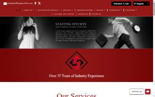 Staffing Specifix website