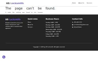 US Locksmith of Golden Glades website