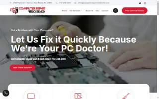 Computer Repair Vero Beach website