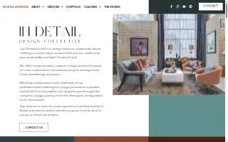 In Detail Interiors of Gonzalez website