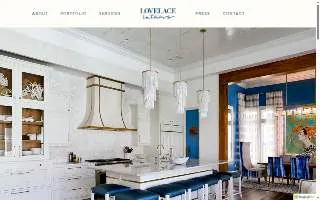 Lovelace Interiors Inc website