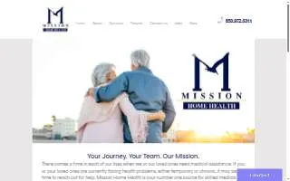 Mission Home Health of Gonzalez website